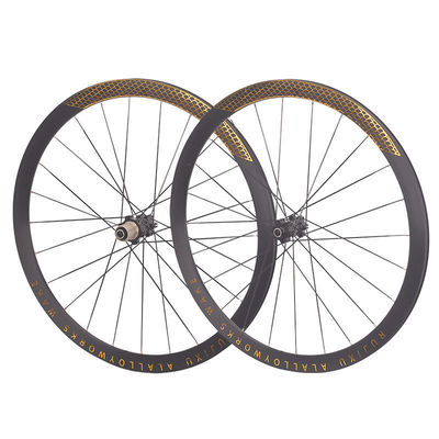 ราคาดี ชุดล้อจักรยานดิสก์เบรก 38 มม. ชุดล้อจักรยาน 700C 24 / 24H Tubeless คลินเชอร์ ชุดล้อจักรยาน 700C ออนไลน์