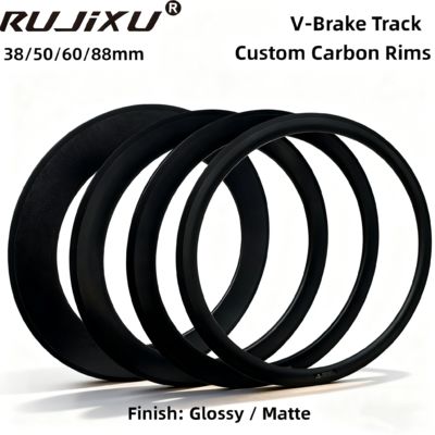 Good price 700C 25mm Width 38/50/60/88mm Depth Carbon Rim UD 3K V Brake Wheelset for Road Bicycle online