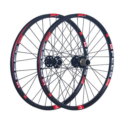 Ein guter Preis. RUJIXU 24 Zoll 6061 Aluminiumlegierung MTB Radset mit 120 Schuss Hub und J-Bend 2,0 mm Stahl Speichen Online