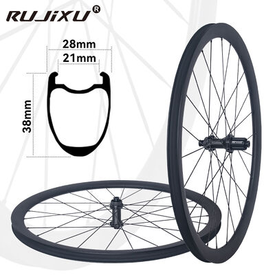 Καλή τιμή 38 mm ύψος πλαισίου T800 Carbon Fiber Disc Brake Wheelset με 36T Ratchet Hub για ποδήλατα δρόμου σε απευθείας σύνδεση