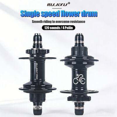 Dobra cena. RUJIXU CNC Machining Aluminium Alloy Hub rowerowy z 32 otworami i 9 pazurami 3 zęby do MTB i BMX w Internecie